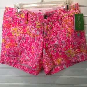 NWT Lilly Pulitzer Callahan Shorts Size 4